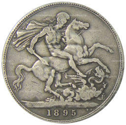 1 крона 1895 года Великобритания