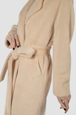 Пальто женское демисезонное (пояс) - El podio фото 13