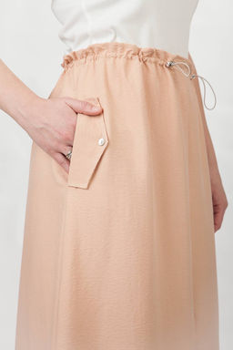 Юбка женская 178/02/Персиковый - Rise фото 4