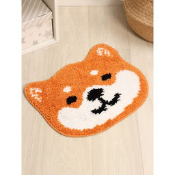 Коврик Доляна Корги, 50?40 см, оранжевый  фото 4