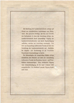Облигация 4,5% 1000 рейхсмарок 1937 года Германия