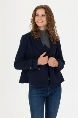 U. S. Polo Assn Женское темно-синее пальто Stamp - U.s. polo assn фото 9