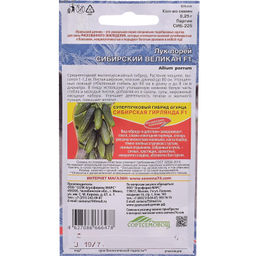 Лук порей Сибирский великан F1 0,25г (Уральский дачник)