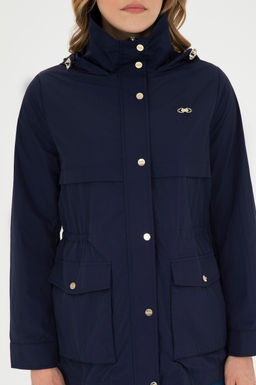 Женское темно-синее пальто Неожиданная скидка в корзине - U.s. polo assn фото 13