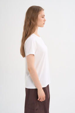 Футболка Белый ANTA SPORTS CLUB SS Tee  фото 3