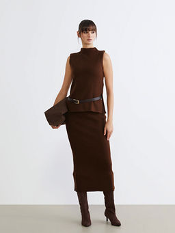 Bisiklet Yaka Kad?n Triko Atlet