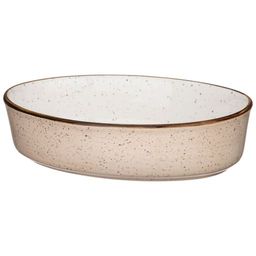 БЛЮДО ДЛЯ ЗАПЕКАНИЯ В ПЛЕТЕНОЙ КОРЗИНЕ BRONCO NATURE 26*17*6,5 СМ 800 МЛ КРЕМОВОЕ фото 4