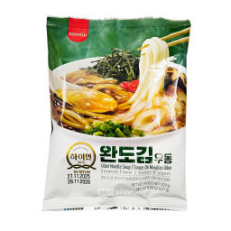Лапша удон б/п со вкусом морской капусты Udon Noodle Soup Seaweed Flavor Hi-Myun Samlip, Корея, 227 г Акция