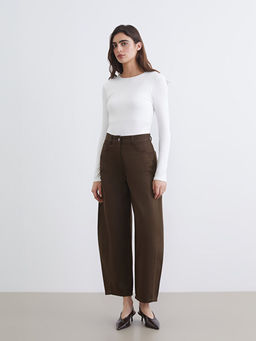 Bisiklet Yaka Kad?n Triko Badi