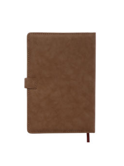 Ежедневник недатированный формат А5, с хлястиком, 112 листов, линия, пвх, коричневый - Simaland фото 13