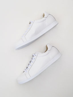 Кеды босоногие кожаные 189.астиw.Белый