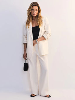 Льняные брюки прямого кроя ZR2605012108-2 / Zarina