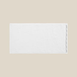 Полотенце махровое SL HOME: Floral «Блан де Блан» 30×60 см, хлопок 100%, белое