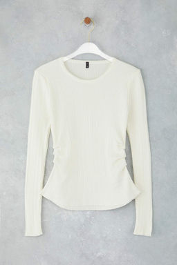 Kemik Merserize Gorunumlu Premium Iplik/Ozel Iplik Drape/Buzgu Detayl? Triko Kazak TWOAW26KZ00041 - Trendyolmilla фото 5