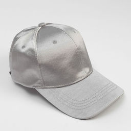 Кепка женская атласная MINAKU, серая, размер 58