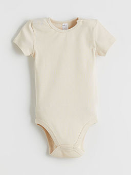 Bisiklet Yaka Erkek Bebek ??t??tl? Bodysuit 3l?