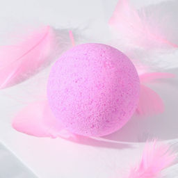 Бомбочка для ванны, ягодный аромат, 130 г, PINK-LOVE - Beauty fox фото 6