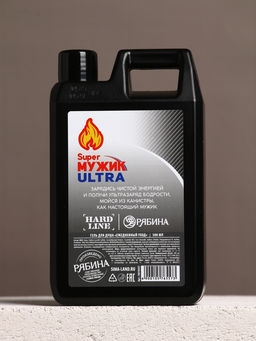 Подарочный набор Super Ultra, гель для душа канистра 500 мл и мочалка лента, HARD LINE  фото 5