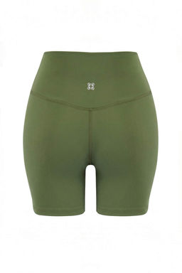 TRENDYOLMILLA K?rm?z? F?rcal? Soft Kumas Ic Bel Cep Detayl? Orme Spor Sort/K?sa Tayt THMSS24TY00020  фото 43