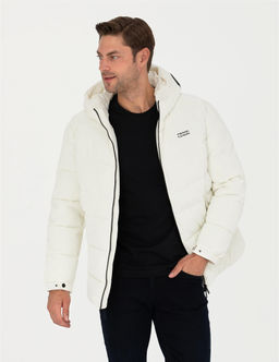 Ekru Kap__onlu Spor Mont - Pierre cardin фото 10