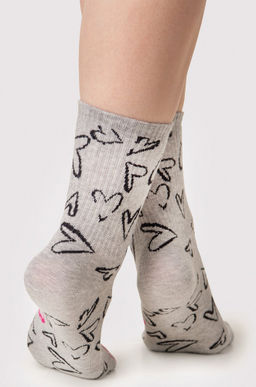 Женские носки из натурального хлопка Happy Fox  фото 3