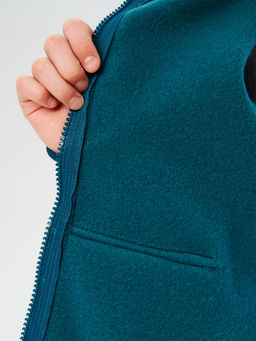 Толстовка детская 23834-449 футер изумруд