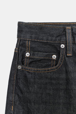 ZW COLLECTION FULL LENGTH MID-WAIST JEANS - Zara фото 7