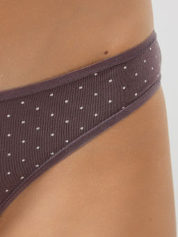 Трусы Mark Formelle слипы женские хлопок с эластаном коричневые  фото 6