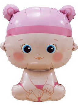 Воздушный шар фольгированный 33" «Малышка девочка»