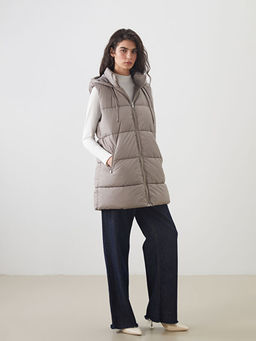 Kap??onlu Kad?n ?i?me Yelek