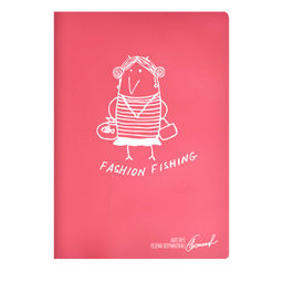 Записная книжка, А6+, арт. 58212/ 40 ФЕШЕН ФИШН