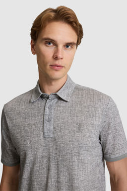 Erkek Gri Regular Fit Polo Yaka Ti__rt - U.s. polo assn фото 2