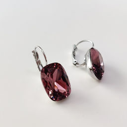 Серьги с чешскими кристаллами