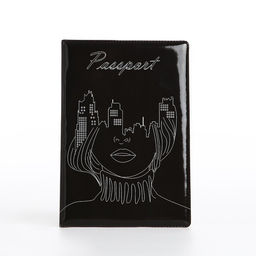 Подарочный набор, поясная сумка, две обложки для паспорта, цвет чёрный - Simaland фото 8