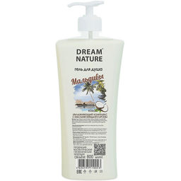 Dream Nature Гель для душа (дозатор-800мл) "Мальдивы".12
