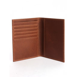 Обложка для авто+паспорт Croco-АВ-108 натуральная кожа коричневый пулл-ап матовый (219) 263945  фото 3