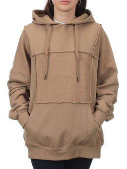 3258 BROWN Худи женское (95% хлопок, 5% эластан) - Fashion фото 3