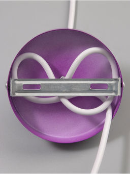 Светильник Edward, 1×40 Вт, Е27, 38×38×25 см, фиолетовый