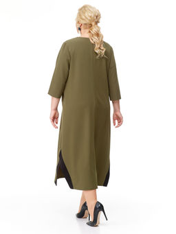 Платье Michel Chic 2073 оливковый фото 3