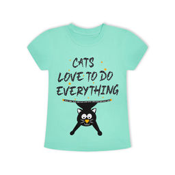 Футболка Подростковая Шалунья Ментоловый - Ronda фото 3