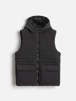 ACOOLA / Жилет (утепленный) детский для девочек Ester темно-серый  фото 3