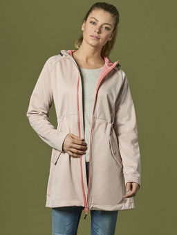 Женское пальто софтшелл ROCKTRAIL водоотталкивающий верх