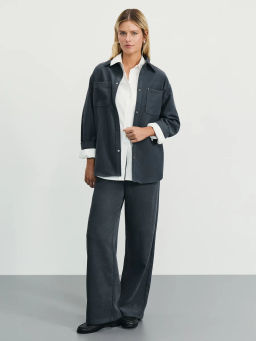 Прямые брюки из вельвета / Zarina