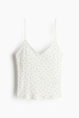 Top de tirantes en punto pointelle - H&m фото 6