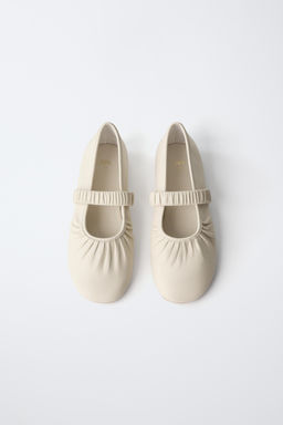 BAILARINA PIEL / Blanco - Zara фото 4