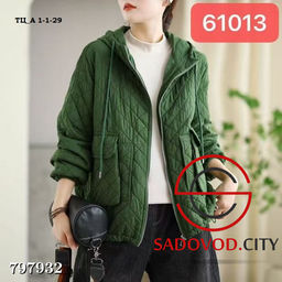 Женская хлопковая куртка с карманами, на молнии - Bruno фото 4