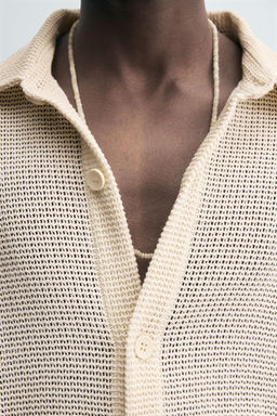 OPEN WEAVE SHIRT - Zara фото 19