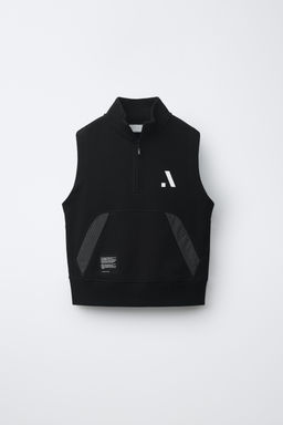 CHALECO COMBINADO SPORTY / Negro - Zara фото 4