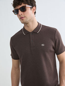 Polo Yaka Nak??l? Erkek Ti??rt
