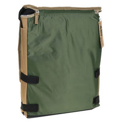 Термосумка «Арктика» на молнии, объём 20 л, с люком, зелёная